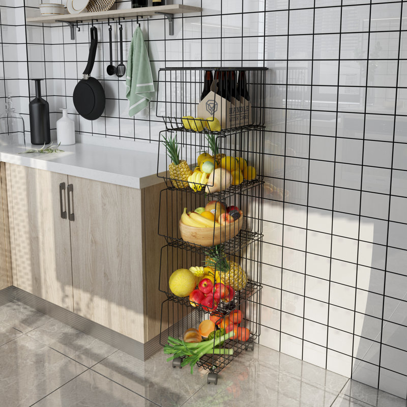 Prep & Savour Fruit Metal/Wire Basket Set Wayfair